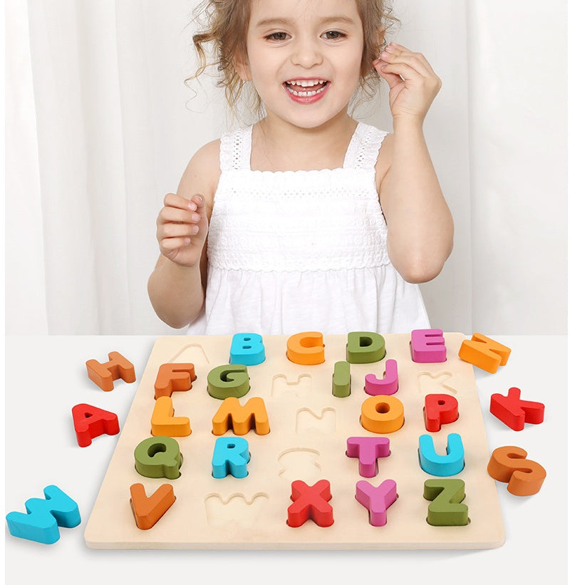 Wooden Digital Letters Toy