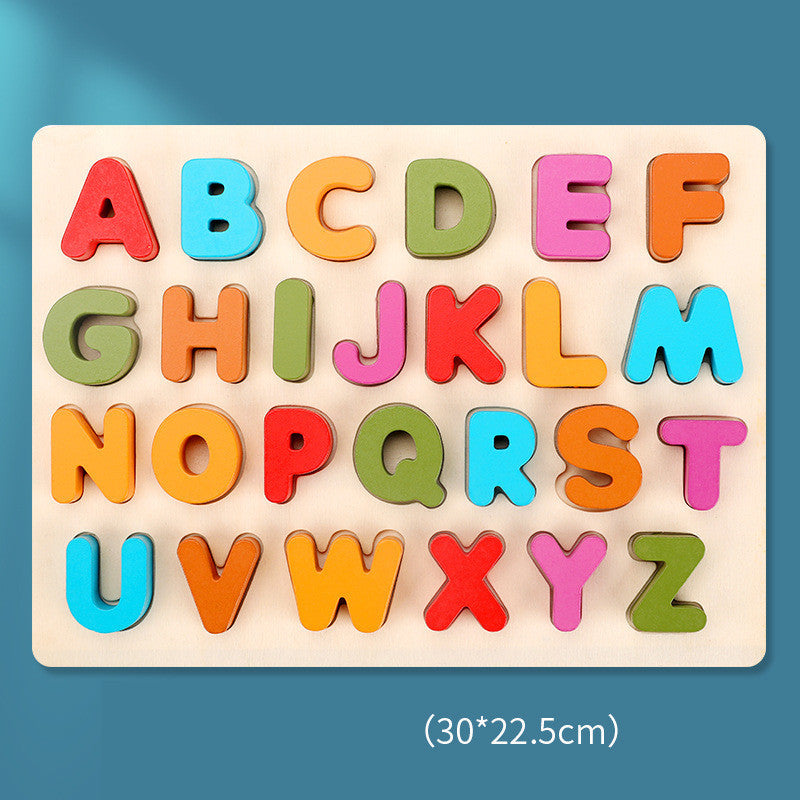 Wooden Digital Letters Toy